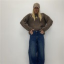 maglione girocollo weave